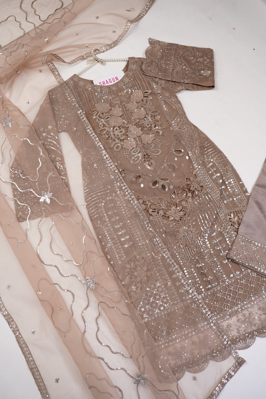 Shagun Organza budget wear Eid Collection Vol 2 SK-0014
