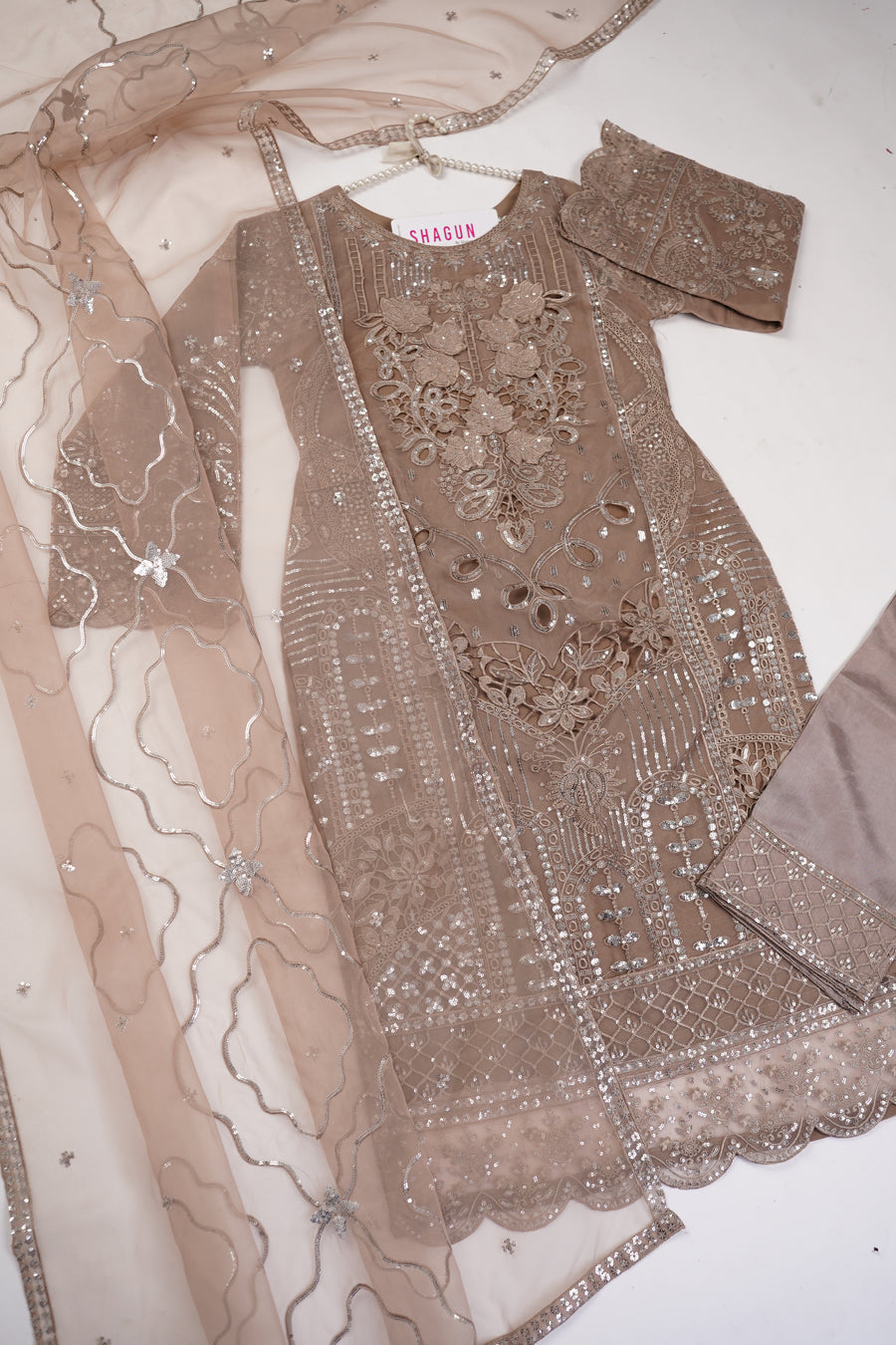 Shagun Organza budget wear Eid Collection Vol 2 SK-0014