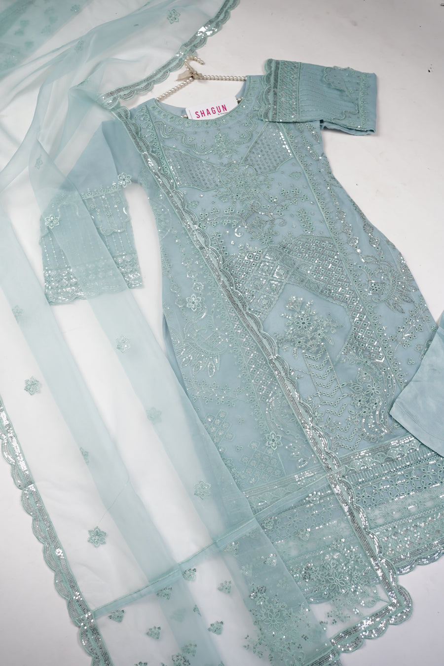 Shagun Organza budget wear Eid Collection Vol 2 SK-0013