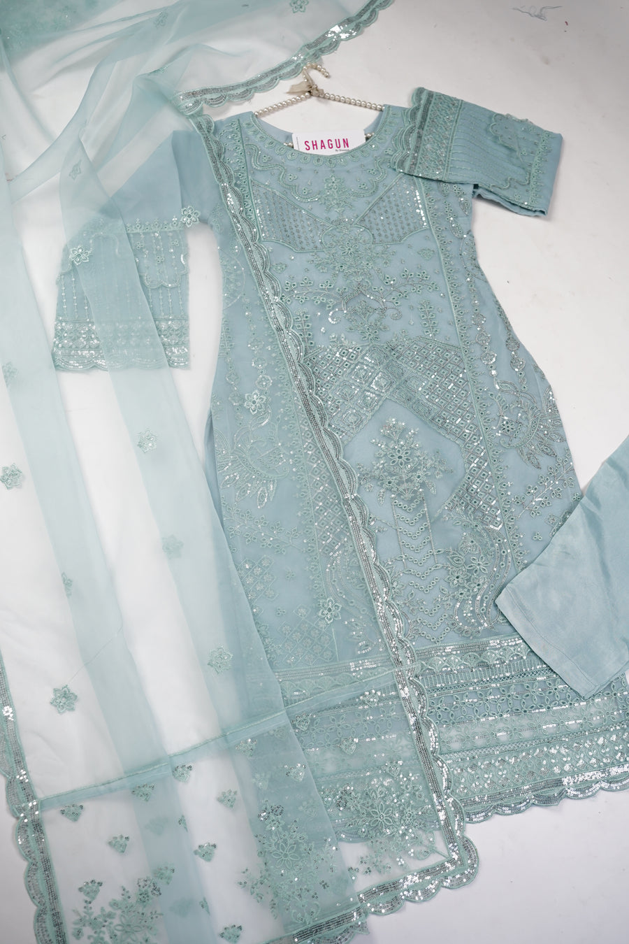 Shagun Organza budget wear Eid Collection Vol 2 SK-0013
