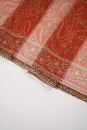 Rang-e-Noor Embroidered Crepe Silk Shirt with Plazzo Bottom and Printed Dupata CL-02