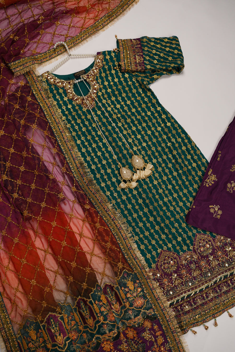 Dastaan Exclusive Branded Organza Collection VB-01