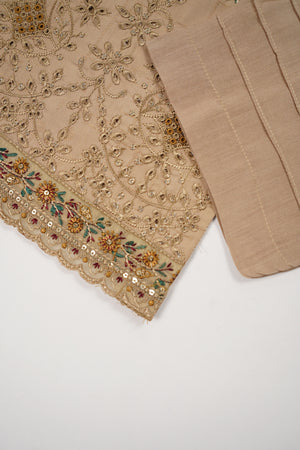 Original Tawakal Embroidered Viscose Jacquard Shirt With Viscose Trouser And Fancy Broshia Banarsi Dupata VJ-01