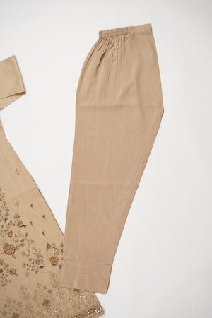 Original Tawakal Embroidered Viscose Jacquard Shirt With Viscose Trouser And Fancy Broshia Banarsi Dupata VJ-01