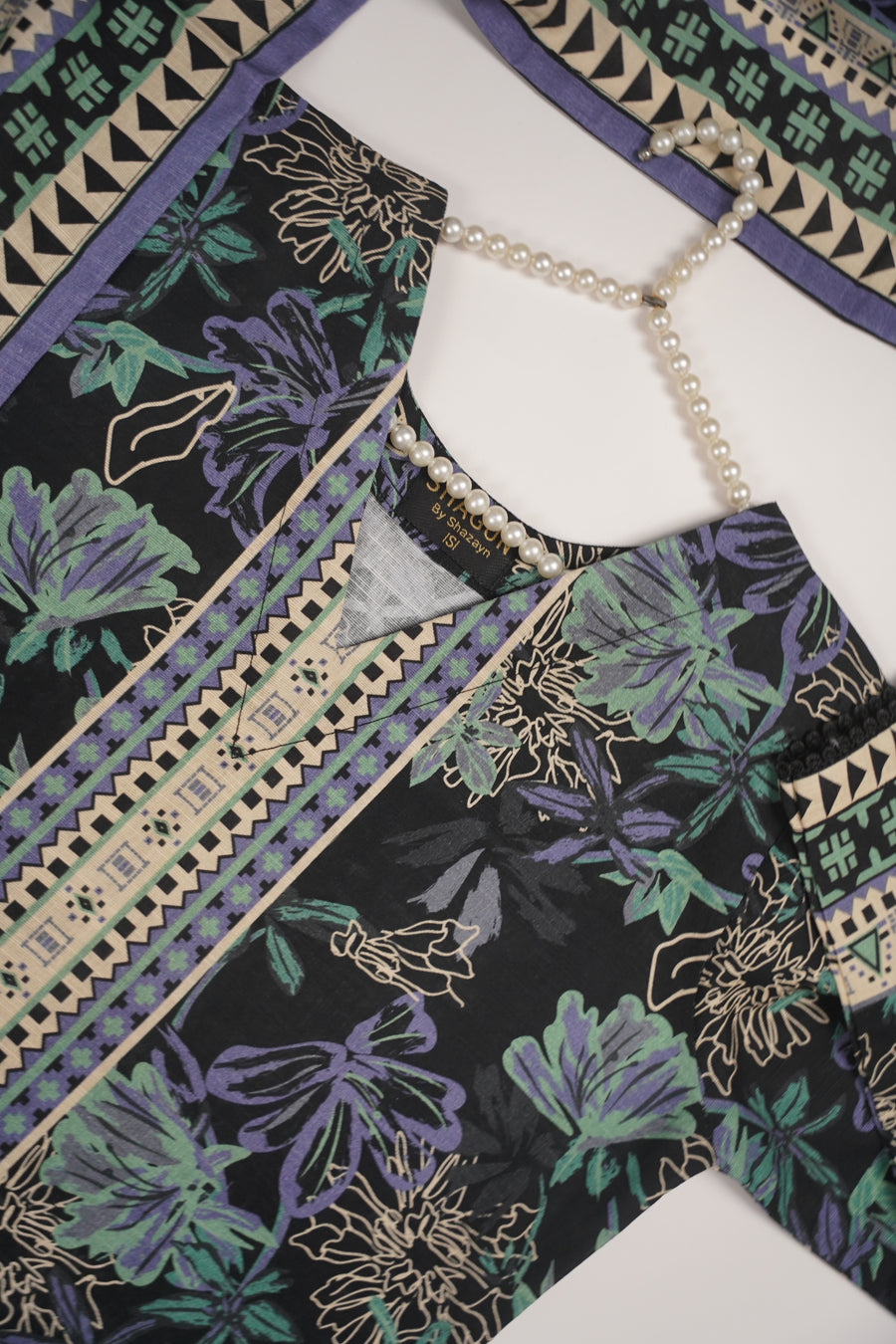 Fiza Maryam Original Designer 3pc ZX-07