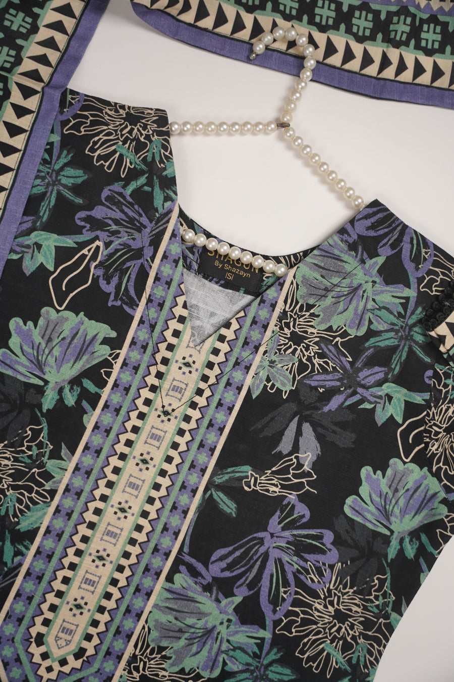 Fiza Maryam Original Designer 3pc ZX-07