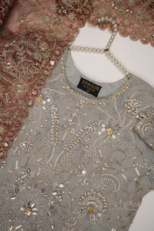 Dastaan Exclusive Branded Organza Collection MP-04