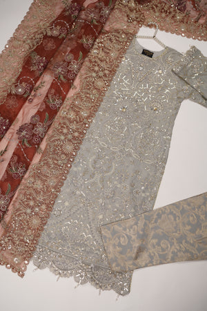 Dastaan Exclusive Branded Organza Collection MP-04