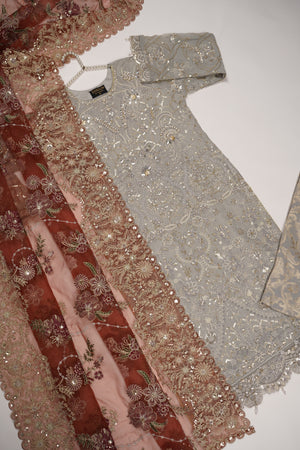 Dastaan Exclusive Branded Organza Collection MP-04