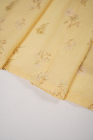 Original Kanwal by Sobia Waseem embroidered Dhanak shirt with printed scarf and plan bottom KS-01