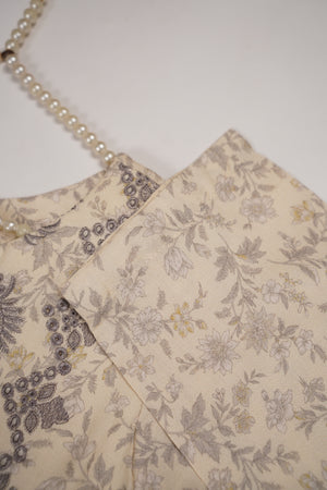 Original Kanwal by Sobia Waseem embroidered Dhanak shirt with printed scarf and plan bottom KS-09