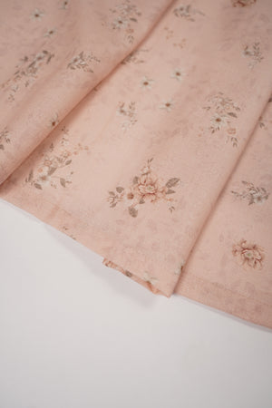 Original Kanwal by Sobia Waseem embroidered Dhanak Shirt With Printed Scarf and Plan Bottom KS-05