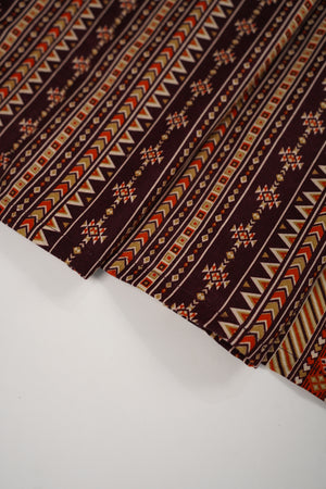 Original Bin Saeed printed Khaddar  shirt with printed shawl and printed bottom ZT-20