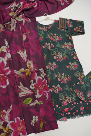 Shagun Original Designer 3 pcs Eid Collection 2025 Z-02