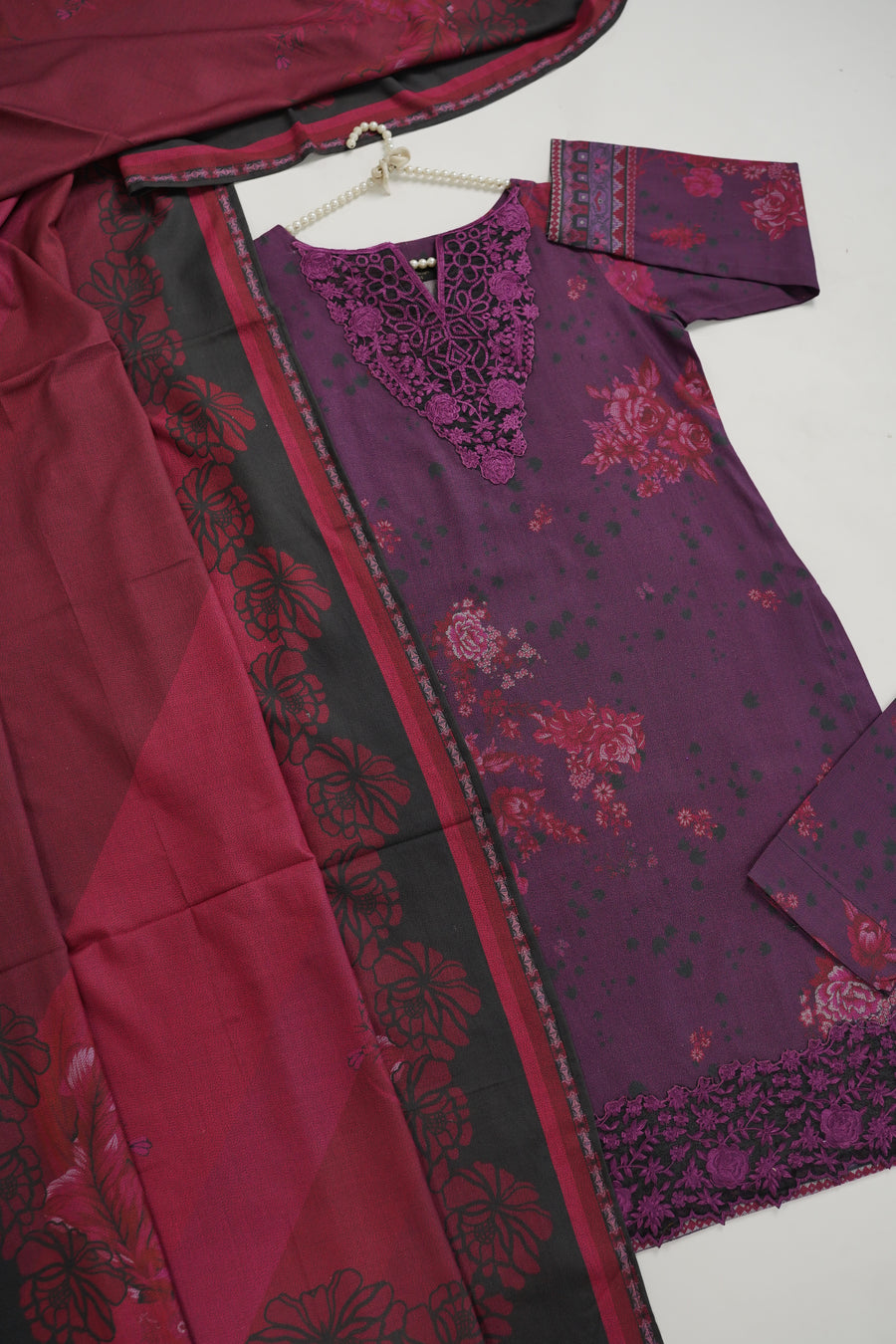 Shagun Original Designer 3 pcs Khaddar Eid Collection 2025 Z-01
