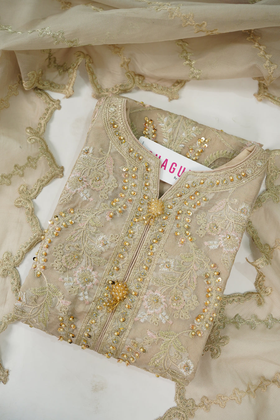 Shagun Organza Budget Wear Eid Collection | HU-012