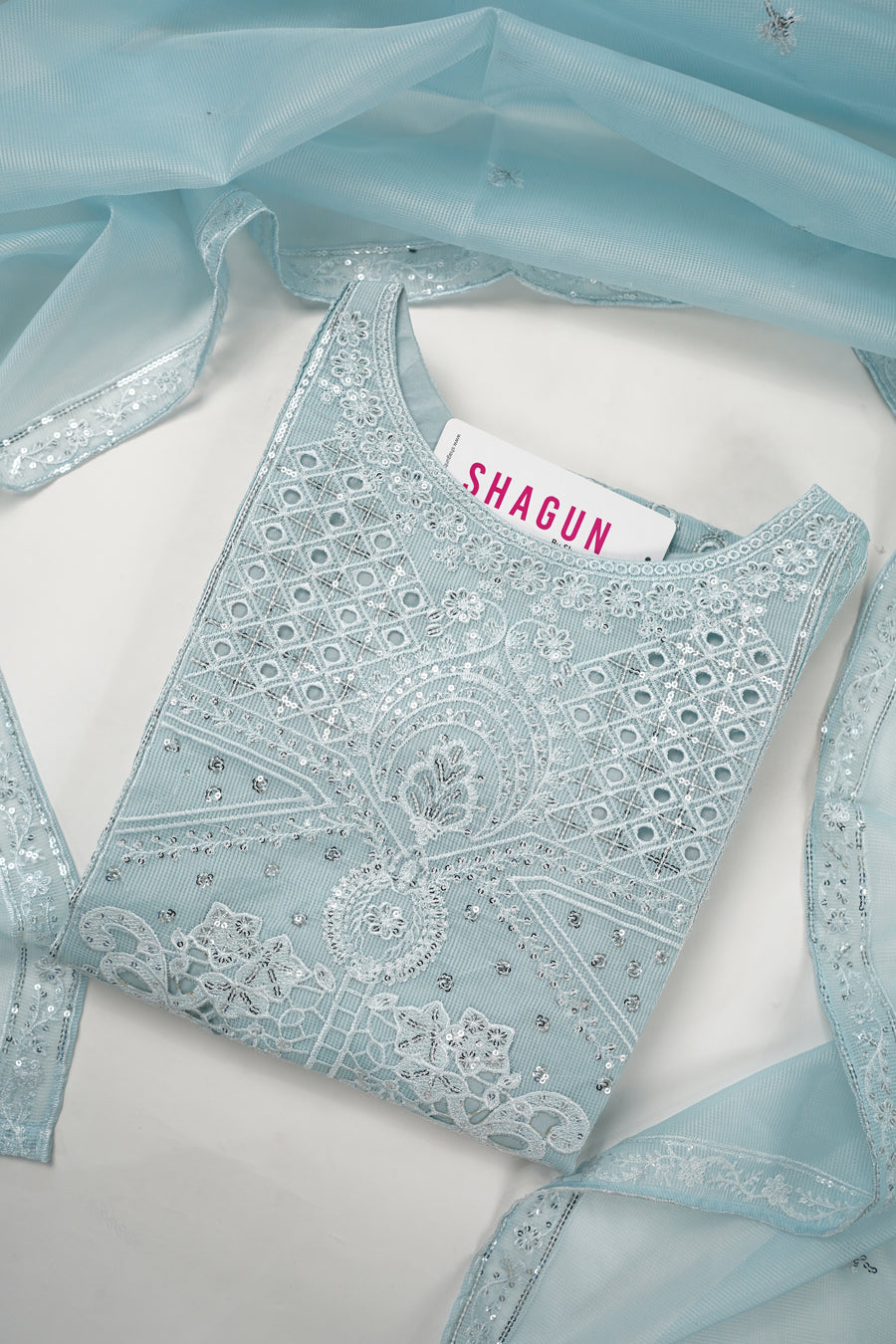 Shagun Organza Budget Wear Eid Collection | HU-011