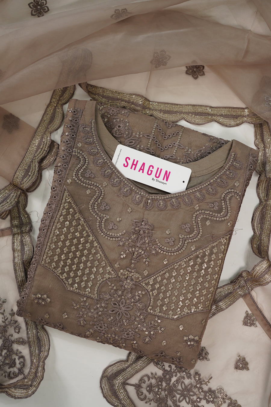 Shagun Organza Budget Wear Eid Collection | HU-004