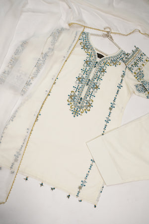 shagun exclusive farshi shalwar lawn collection 2025 MH-003