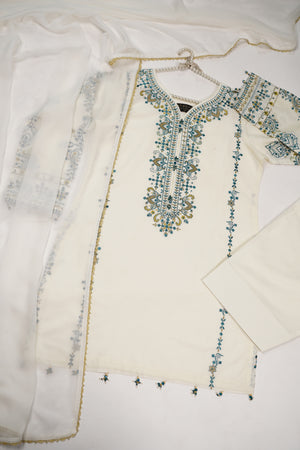 shagun exclusive farshi shalwar lawn collection 2025 MH-003