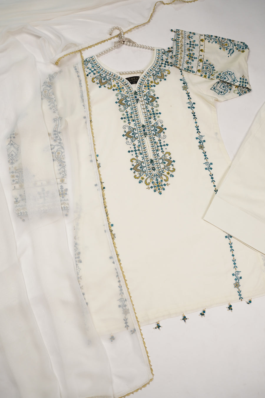 shagun exclusive farshi shalwar lawn collection 2025 MH-003