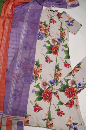 Shagun Exclusive Linen maxi  Eid Collection 2025 sb-003