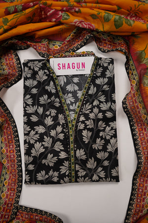 ORIGINAL BIN SAEED FARSHI PRINTED LAWN VOI 2 EID COLLECTION BR-002
