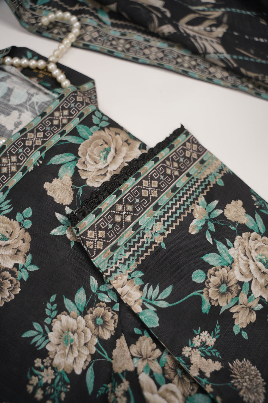 Original Bin Saeed Khaddar 3 PCS Collection HB-08