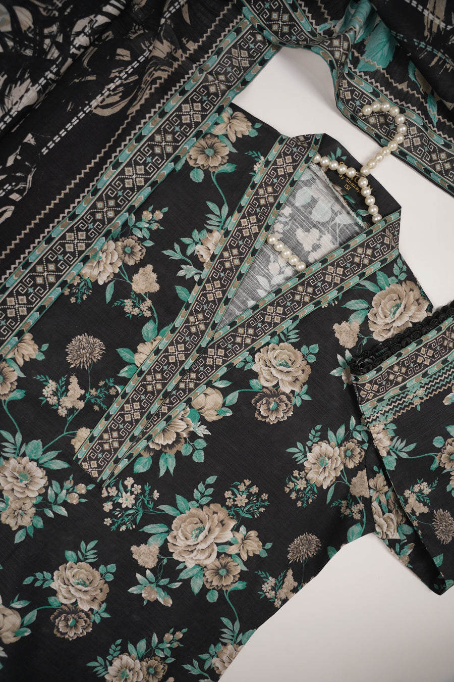 Original Bin Saeed Khaddar 3 PCS Collection HB-08