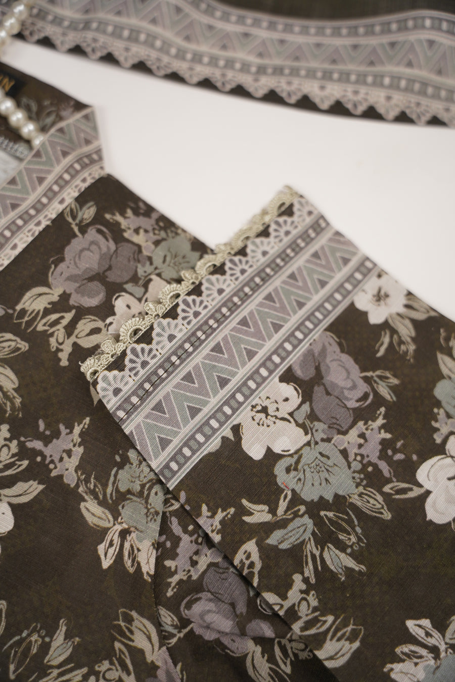 Original Bin Saeed Khaddar 3 PCS Collection HB-07