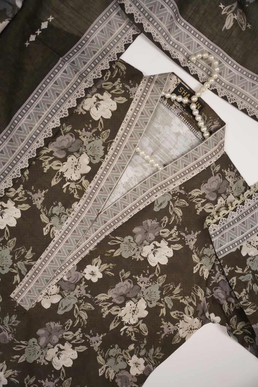 Original Bin Saeed Khaddar 3 PCS Collection HB-07