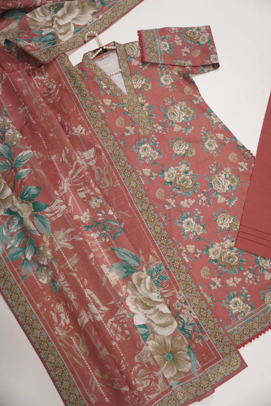 Original Bin Saeed Khaddar 3 PCS Collection HB-01