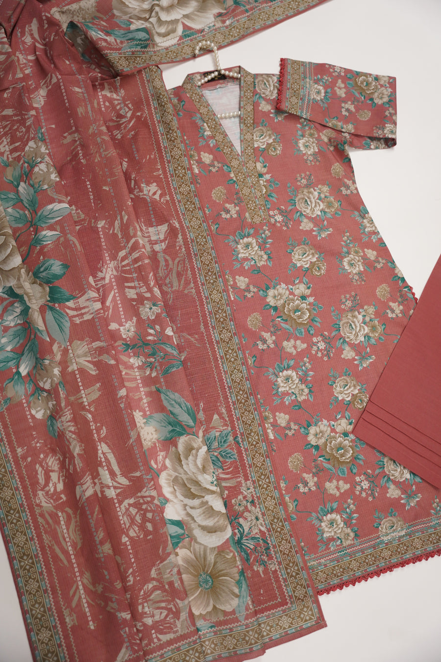 Original Bin Saeed Khaddar 3 PCS Collection HB-01