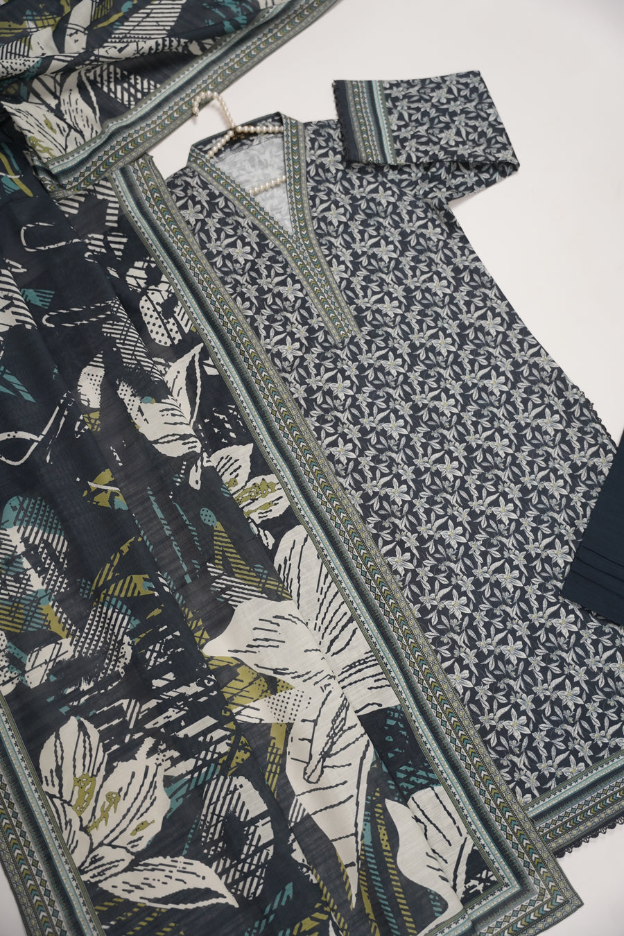 Original Bin Saeed Khaddar 3 PCS Collection HB-03