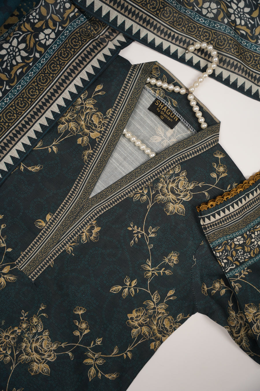 Original Bin Saeed Khaddar 3 PCS Collection HB-05