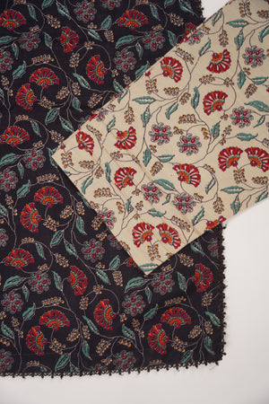 Original Bin Saeed Khaddar 3 PCS Collection HB-02