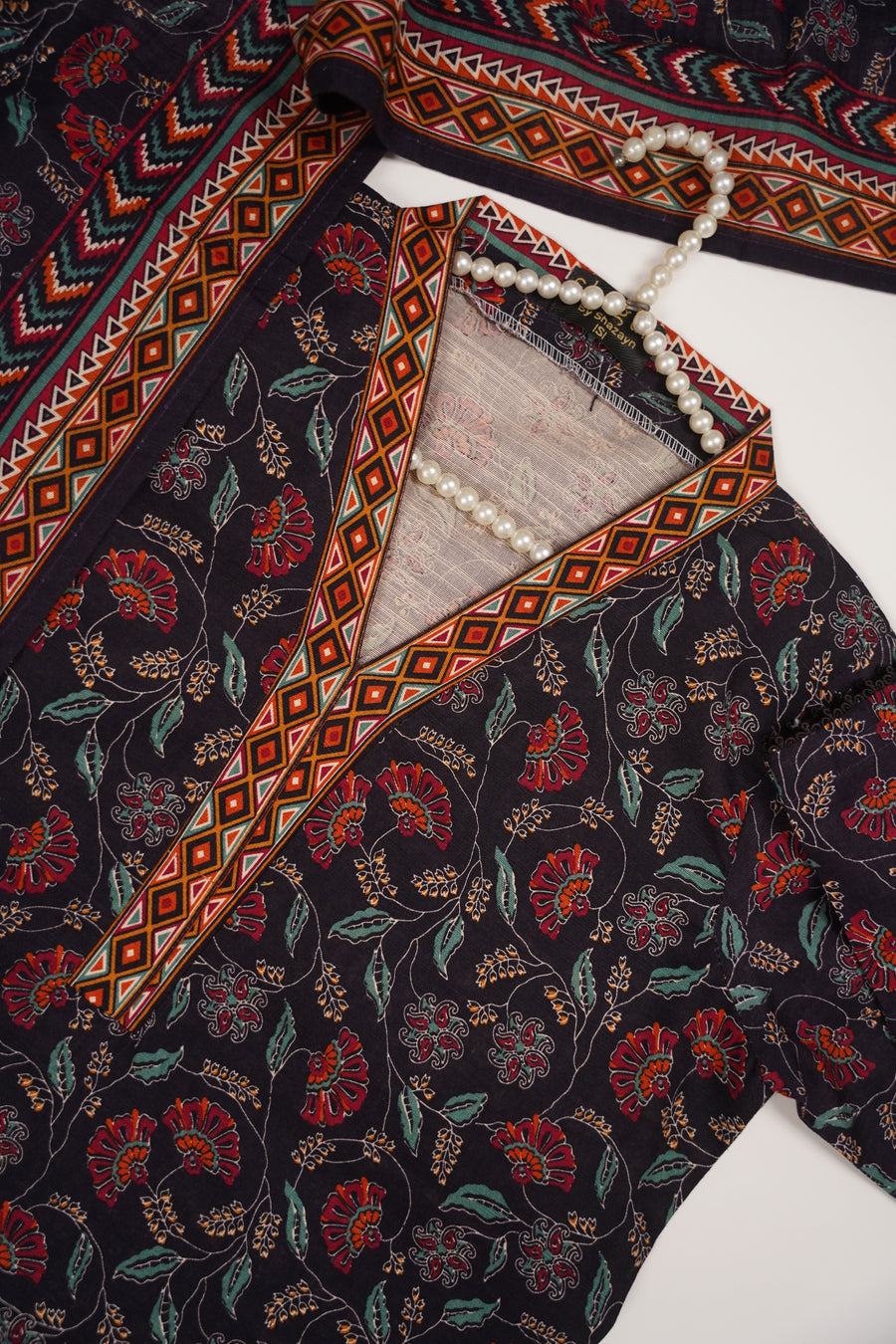 Original Bin Saeed Khaddar 3 PCS Collection HB-02