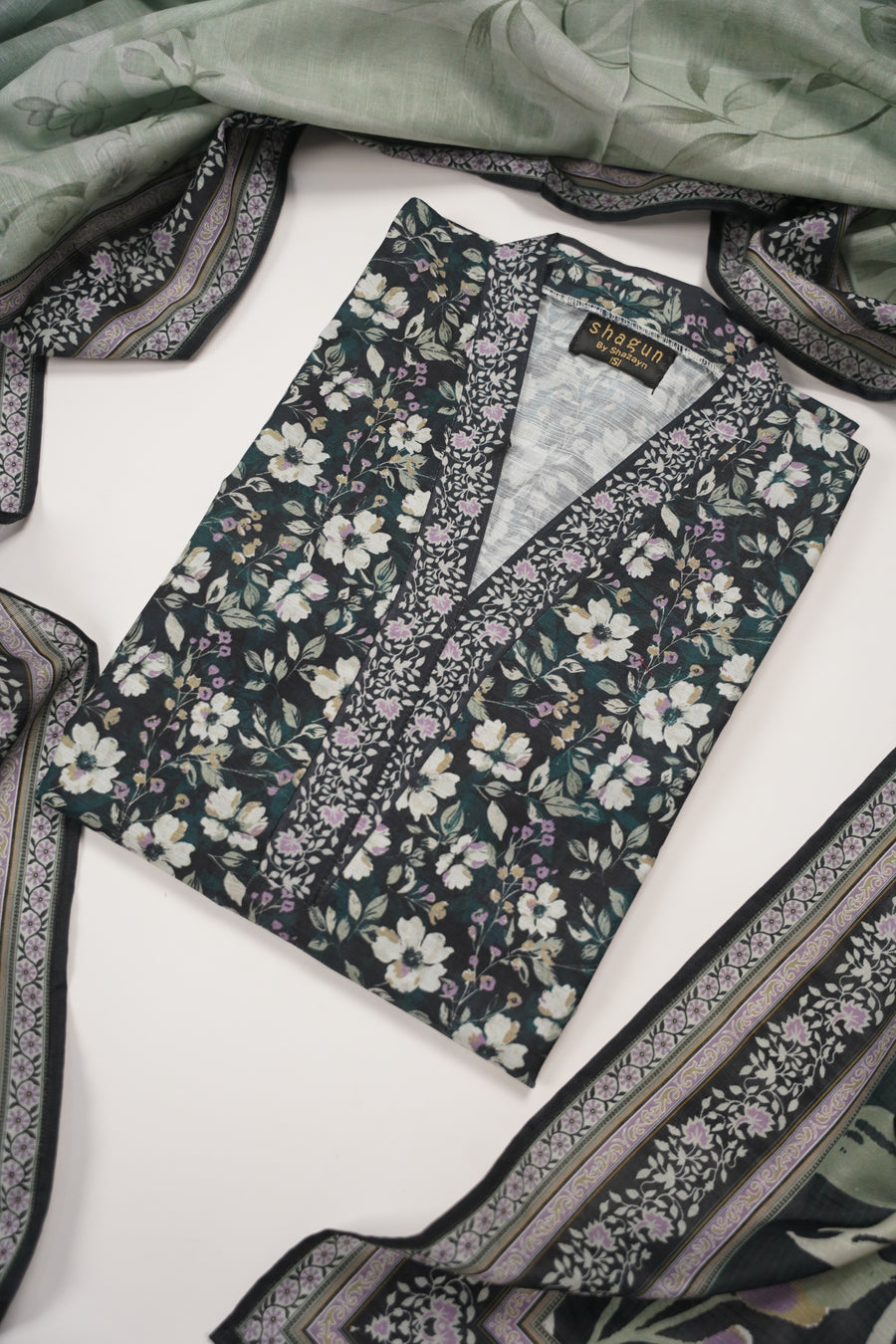 Original Bin Saeed Khaddar 3 PCS Collection HB-04