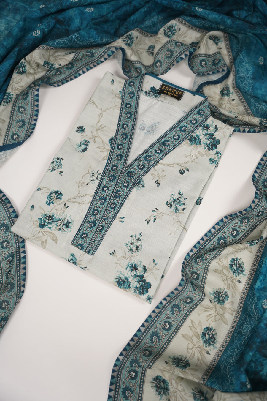 Original Bin Saeed Khaddar 3 PCS Collection HB-09