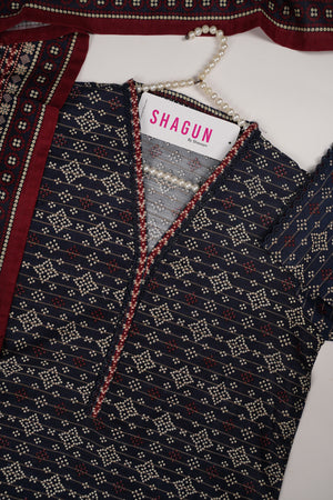 Original Bin Saeed Khaddar 3 PCS Collection RK-04