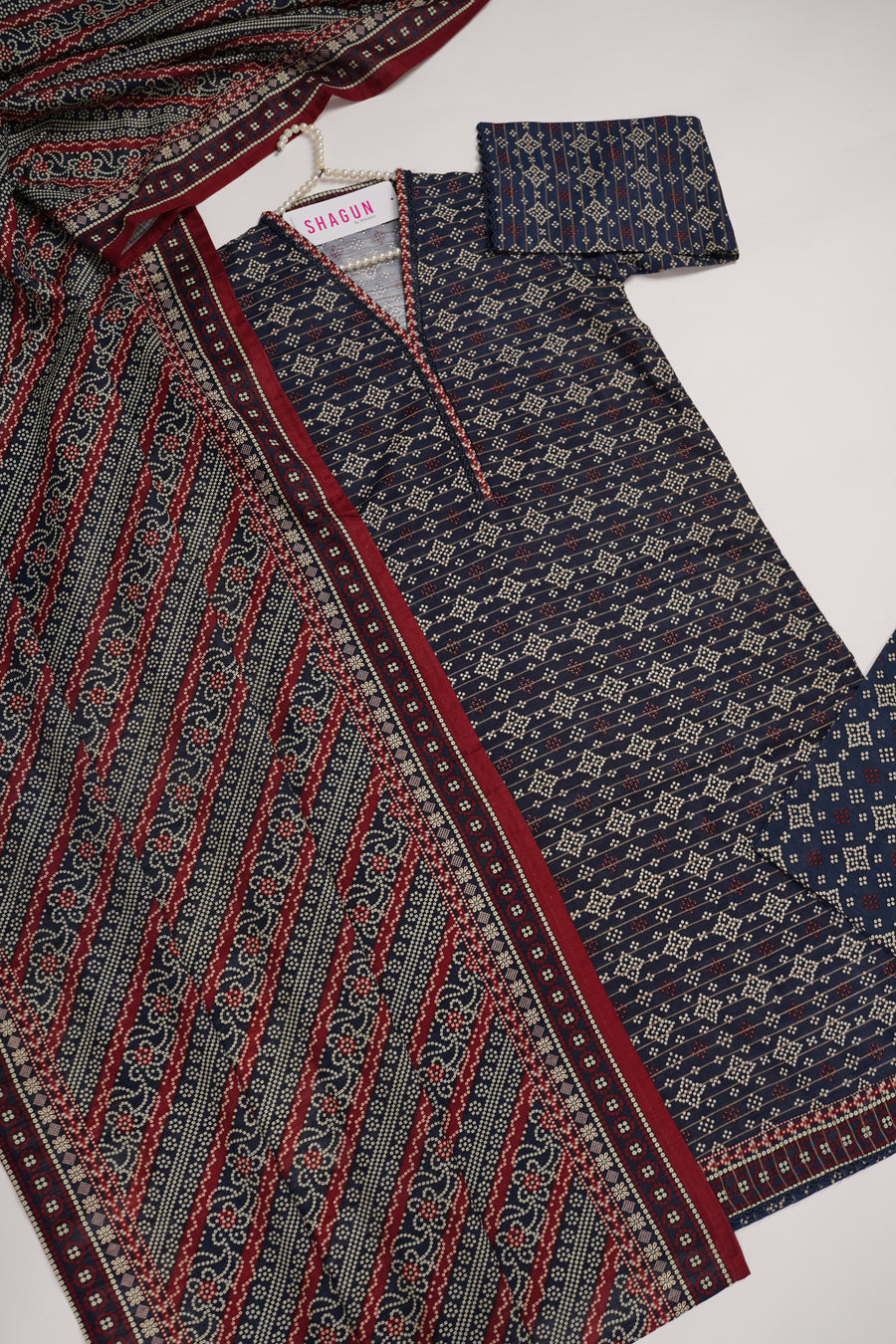 Original Bin Saeed Khaddar 3 PCS Collection RK-04