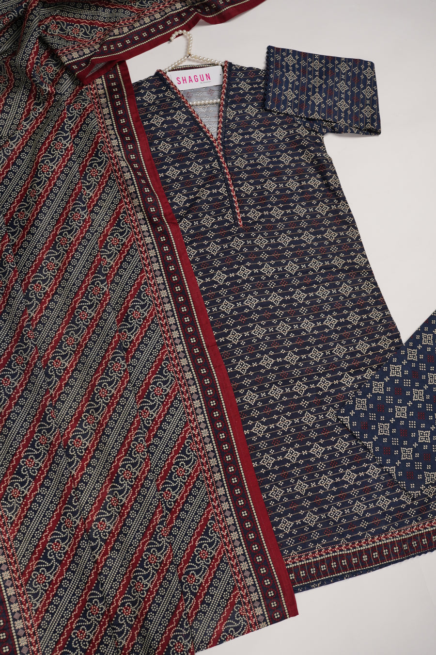 Original Bin Saeed Khaddar 3 PCS Collection RK-04