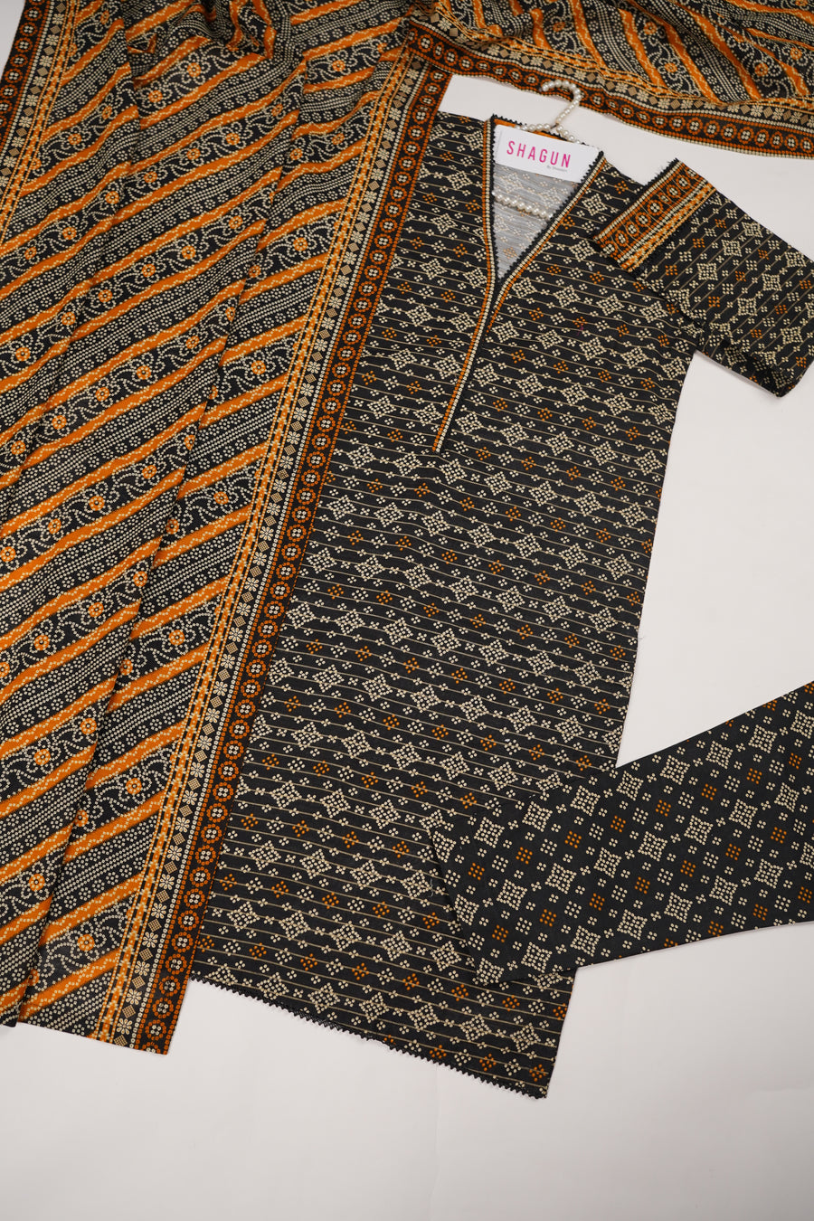 Original Bin Saeed Khaddar 3 PCS Collection RK-05
