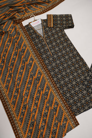 Original Bin Saeed Khaddar 3 PCS Collection RK-05