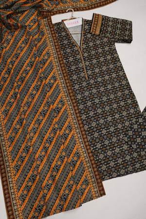 Original Bin Saeed Khaddar 3 PCS Collection RK-05