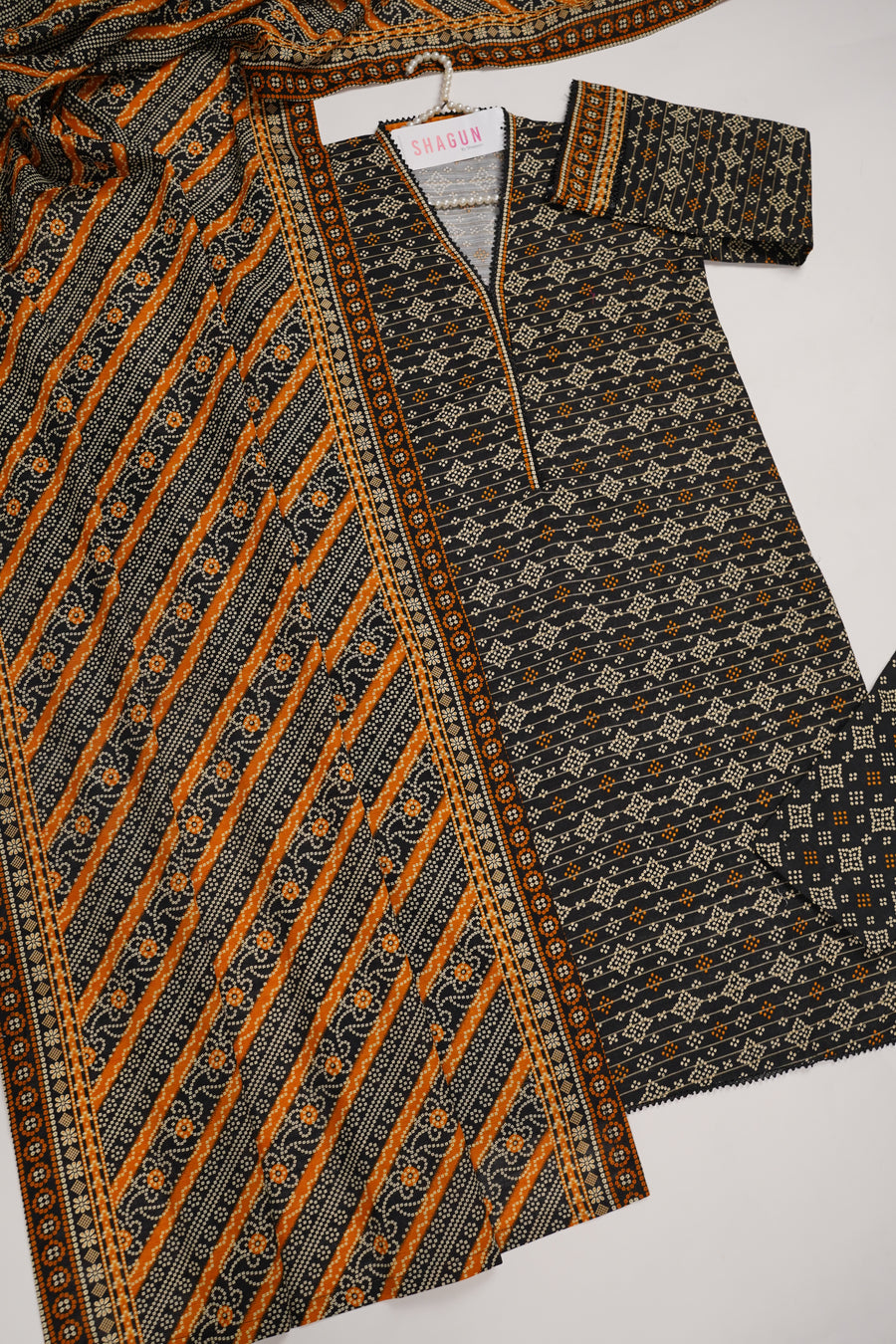 Original Bin Saeed Khaddar 3 PCS Collection RK-05