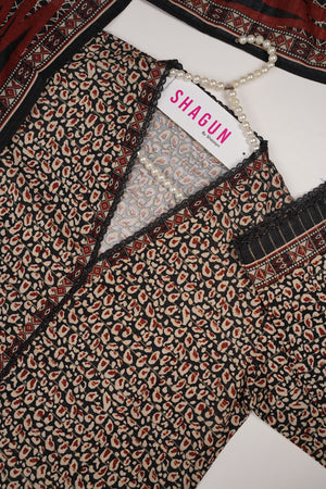 Original Bin Saeed Khaddar 3 PCS Collection RK-06