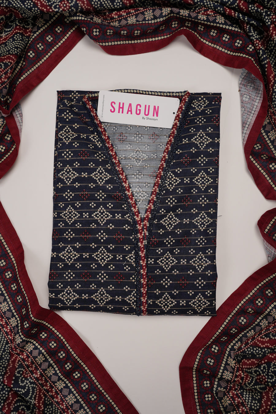 Original Bin Saeed Khaddar 3 PCS Collection RK-04