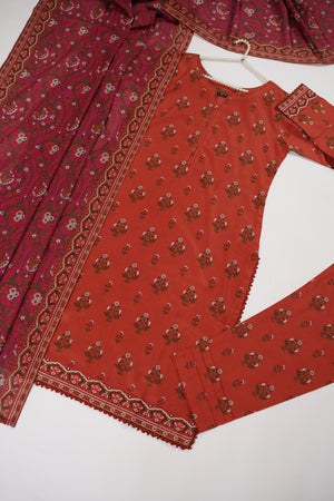 Original Tawakal Lawn Collection 3pc RTZ-08