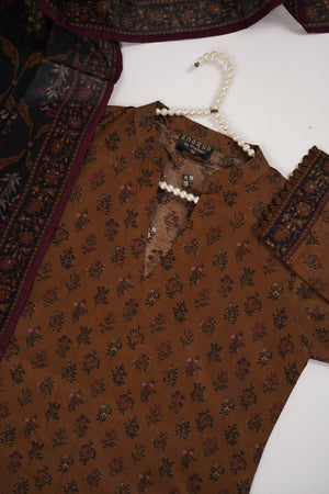 Original Tawakal Lawn Collection 3pc RTZ-09